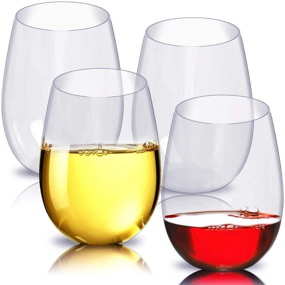 buy plastic stemless wine glass