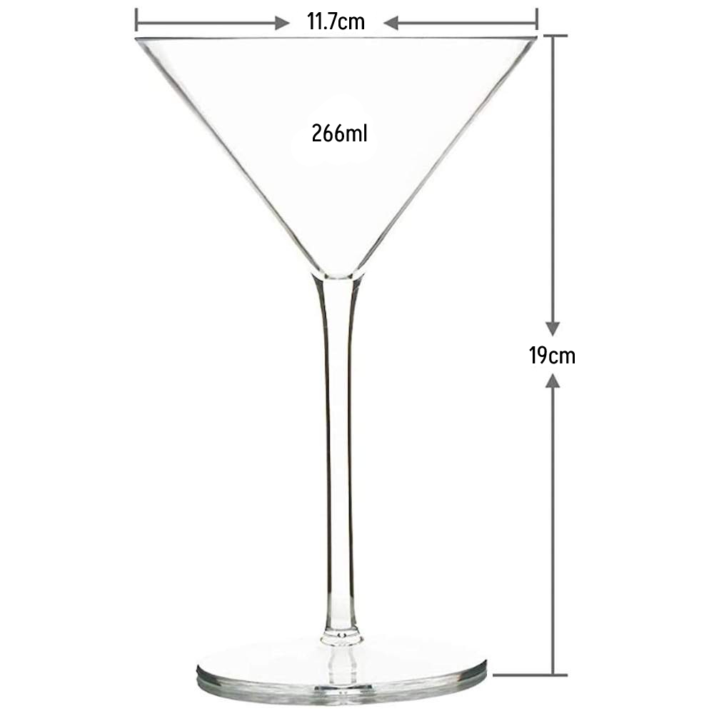 tritan martini goblets sell online