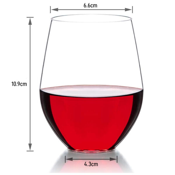 unbreakable stemless wine glasses